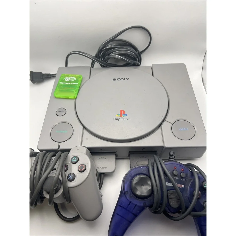 Sony PlayStation 1 PS1 Space Gray Console Gaming System SCPH-9001 UNTESTED